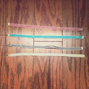 velvet chokers